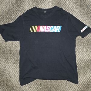 NASCAR Black Tee with Logo